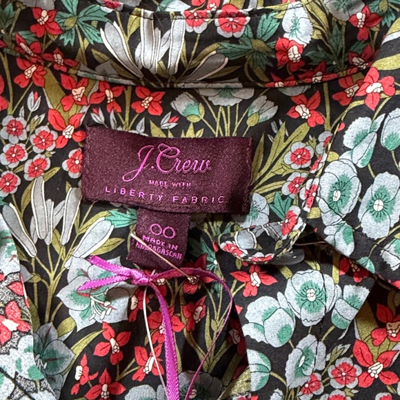 J. Crew Liberty Fabric Floral Button Down - Picture 6 of 7